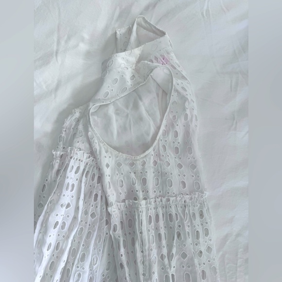 Lilly Pulitzer Indira Swing Swing Dress SZ XS Resort White Eyelet - Picture 8 of 16